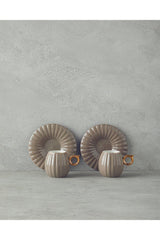 English Home Polka New Bone China Elegant Coffee Cup Set - 4 Piece - TryAladdin