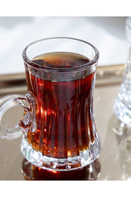 English Home Polly Authentic Turkish Tea Glass Set - 4 - Pack - TryAladdin