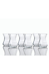 English Home Professional Turkish Tea Glass Set - 6 x 125ml - TryAladdin