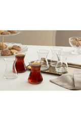 English Home Professional Turkish Tea Glass Set - 6 x 125ml - TryAladdin