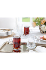 English Home Resta Collection Premium Turkish Tea Glasses - 4 x 170ml Set - TryAladdin
