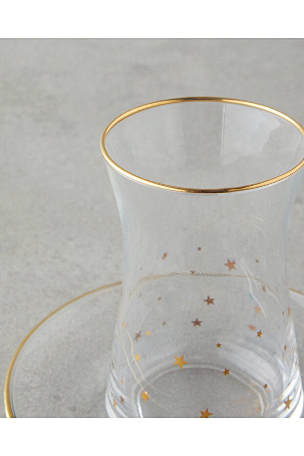 English Home Talisman Star Premium Glass Tea Set - 12 Piece - TryAladdin