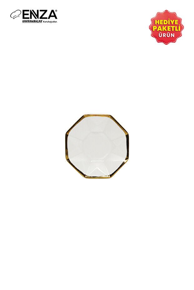 Enza Motto Premium Porcelain Turkish Coffee Cup Set - 6 Piece - TryAladdin