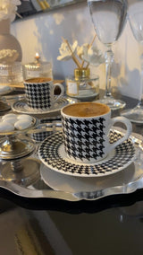 Enza Valenta Premium Porcelain Demitasse Cup Set - 2 - Piece Set - TryAladdin