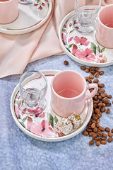 Erbaslar Premium Turkish Coffee Cup Set - 18 Piece, 6 Person - TryAladdin