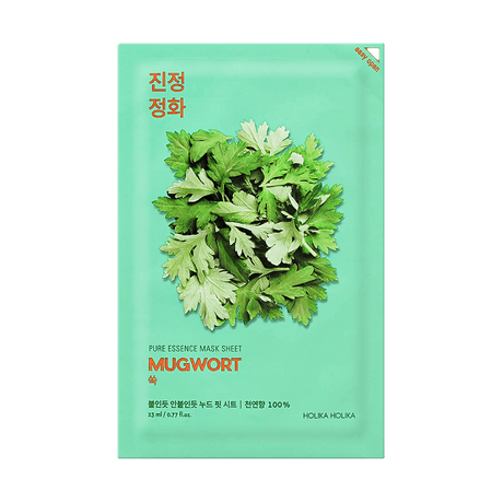 Essence Sheet Mask - Hydrating & Brightening with Mugwort & Tea Tree - TryAladdin