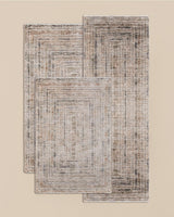 Professional Grade Beige Area Rug   Large Format Durable Floor Covering