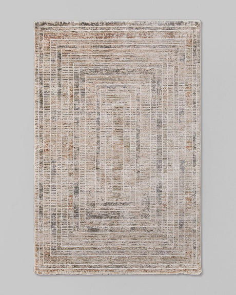 Professional-Grade Beige Area Rug - Large Format Durable Floor Covering