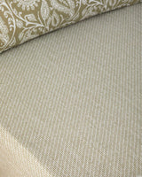 Parure de lit double haut de gamme, facile à repasser — housse de couette et drap-housse — vert olive