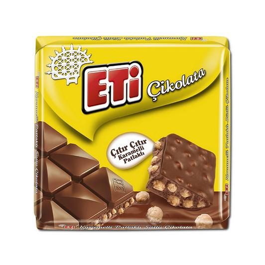 Eti Caramel Exploded Square Chocolate