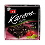 Eti Karam 45% Cocoa Pistachio Strawberry Chocolate