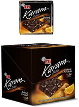 Eti Karam 54% Bitter Chocolate With Almond & Orange - 60g - TryAladdin