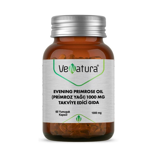 Evening Primrose Oil 1000mg - GLA Rich Dietary Supplement Softgels - TryAladdin
