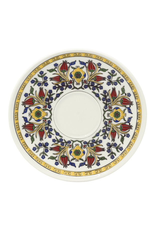 Evimia Professional Topkapi Porcelain Turkish Coffee Set - 6 Person - TryAladdin