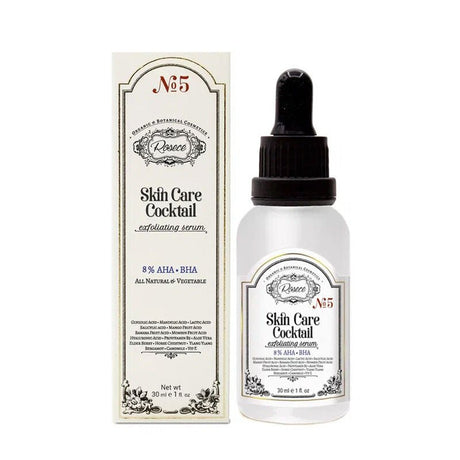Exfoliating & Brightening Serum - Natural AHA, BHA, Hyaluronic Acid - TryAladdin