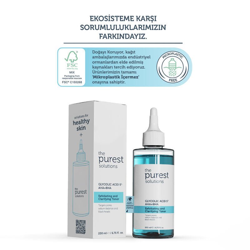 Exfoliating Pore - Minimizing Toner with Glycolic & Salicylic Acid - TryAladdin