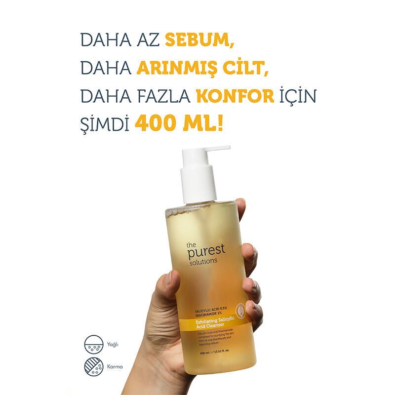 Exfoliating Salicylic Acid & Niacinamide Gel Cleanser for Oily Skin - TryAladdin