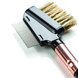 Eyebrow Grooming Brush & Comb Duo - Dual - Sided Brow Shaper Tool - TryAladdin