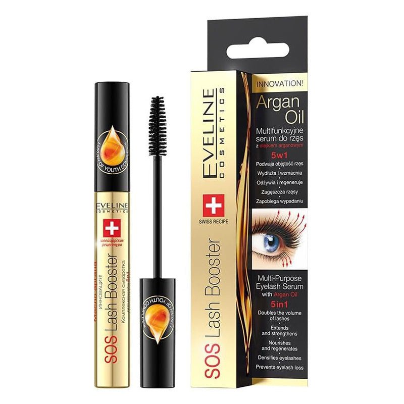 Eyelash Serum - 5 - in - 1 Volumizing & Strengthening with Argan Oil & Hyaluron - TryAladdin