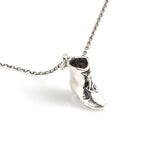 925 Sterling Silver Boot Pendant Necklace - Playful Charm