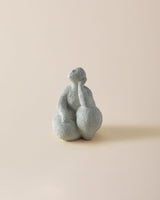 Elegant White Polyresin Seraphina Decorative Figurine