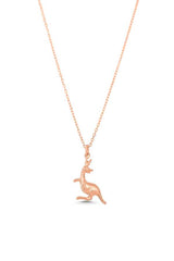 Premium 925 Sterling Silver Kangaroo Charm Necklace