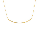 Professional Sterling Silver Tube Necklace