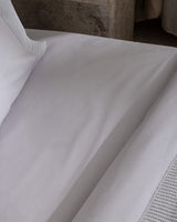 Yuviera Embroidered 100% Cotton Double Duvet Cover Set