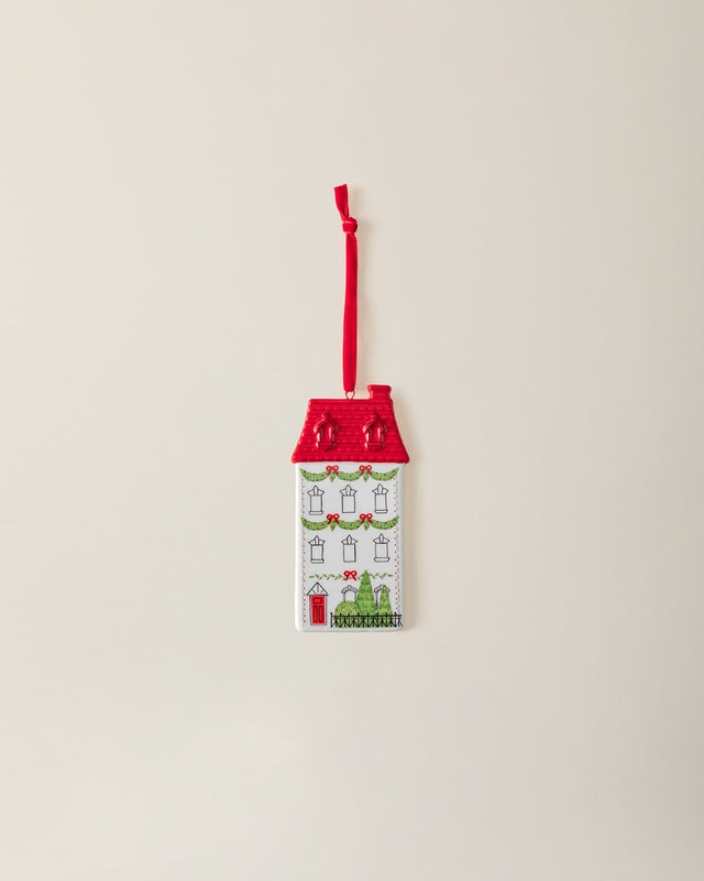 Festive Holly Christmas Tree Ornament - Charming Holiday Decoration