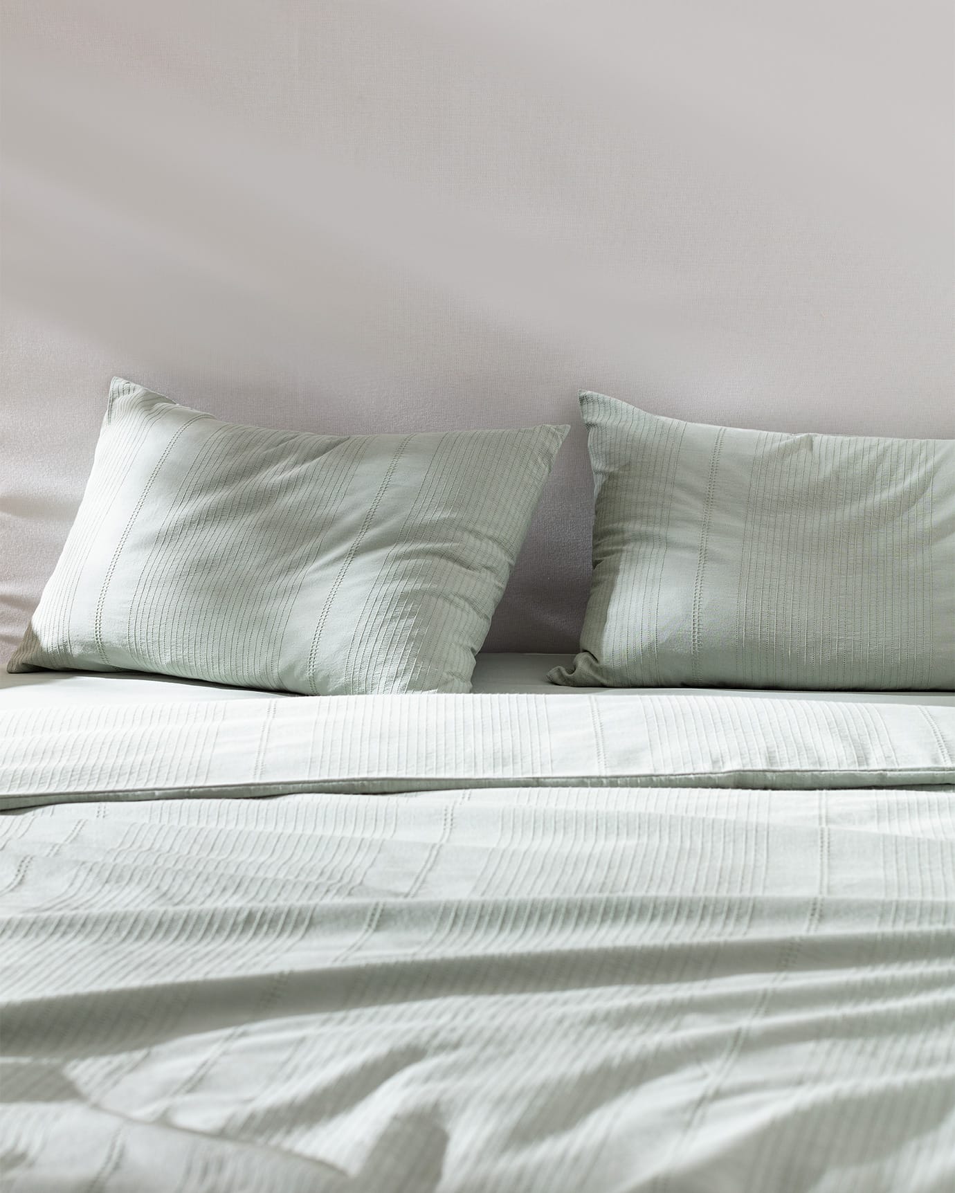 100% Cotton Single Duvet Cover Set - Rosalie Textured Weave