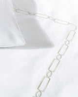 Sateen Cotton Family Duvet Set - Embroidered Yacht Collection