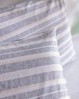 Double Cotton Lyocell Pike Set - Printed Grey/Beige
