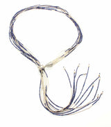 925 Sterling Silver Lapis Lazuli Articulated Necklace