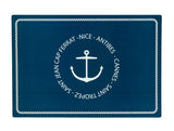 Elegant PVC Dining Placemat - Yacht Collection Inspired Design
