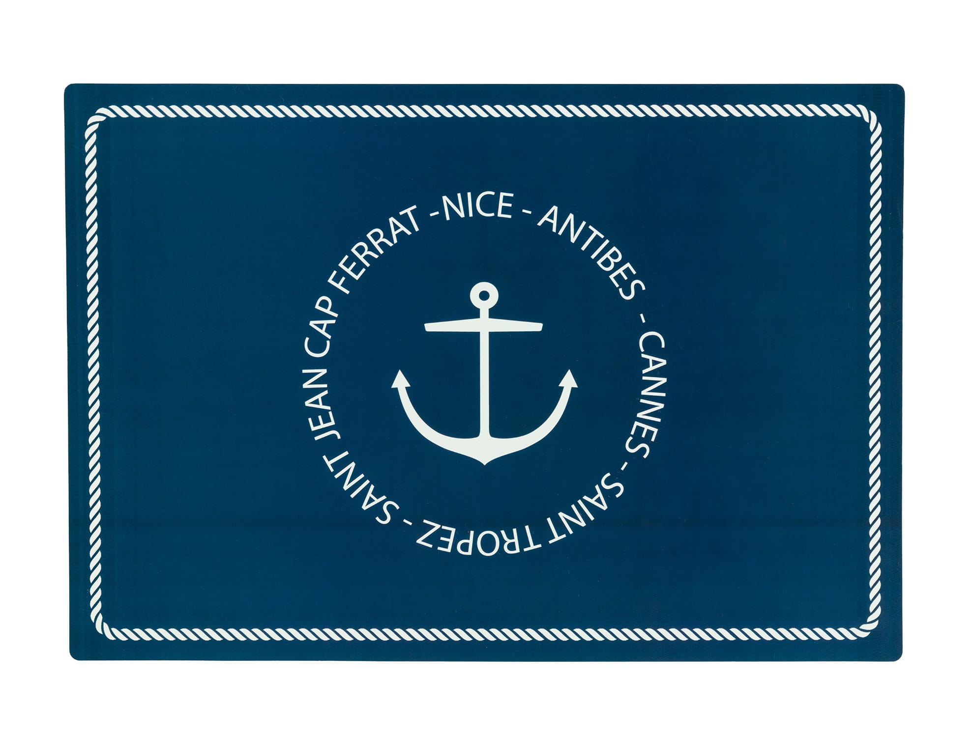 Elegant PVC Dining Placemat - Yacht Collection Inspired Design