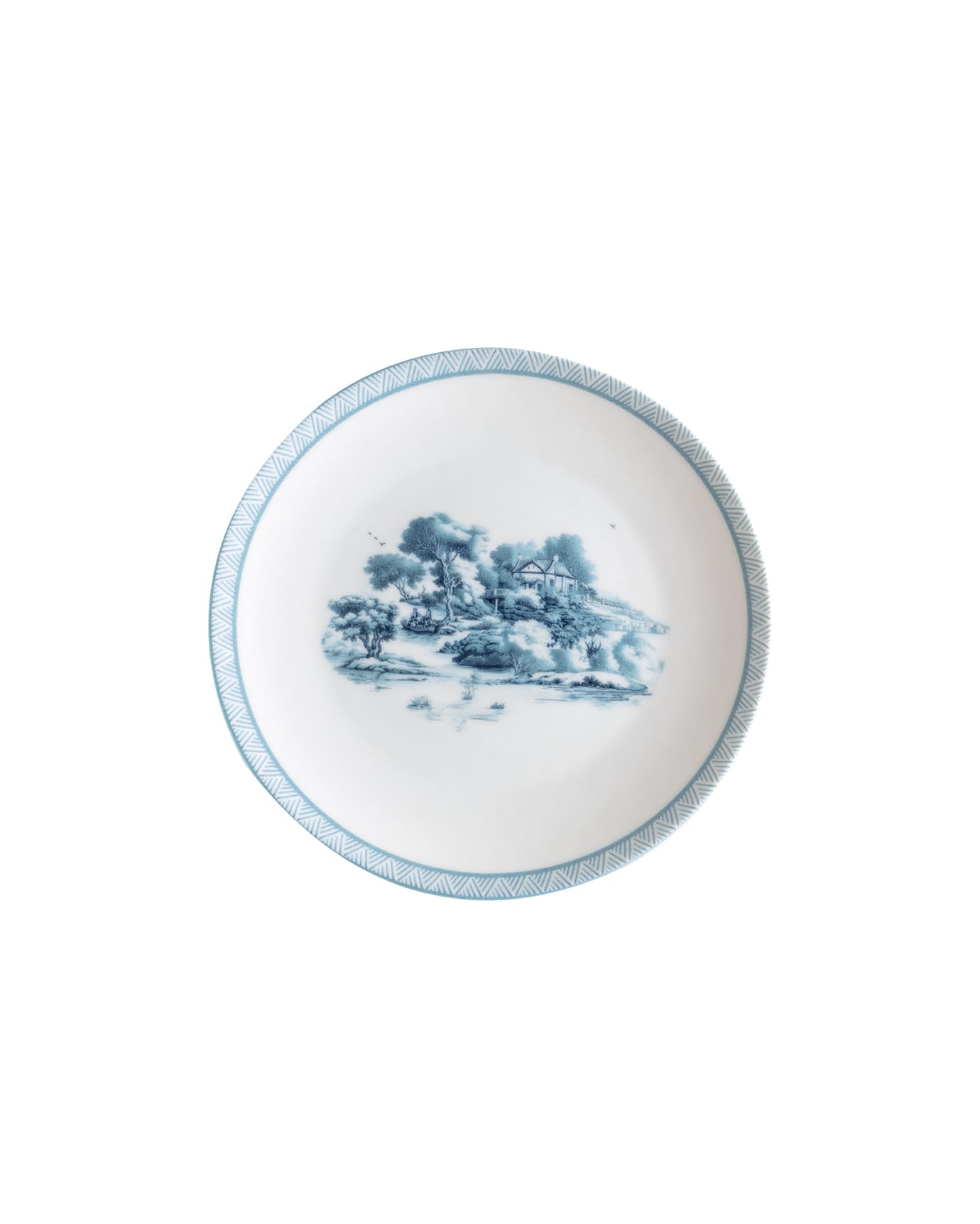 New Bone China Breakfast Set - Elegant Two-Tone Style