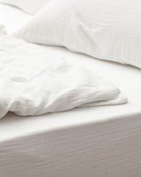 Muslin Double Duvet Cover Set - Pure Cotton, Delicate Comfort
