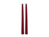 Red Taper Candle Set - 25 cm Height