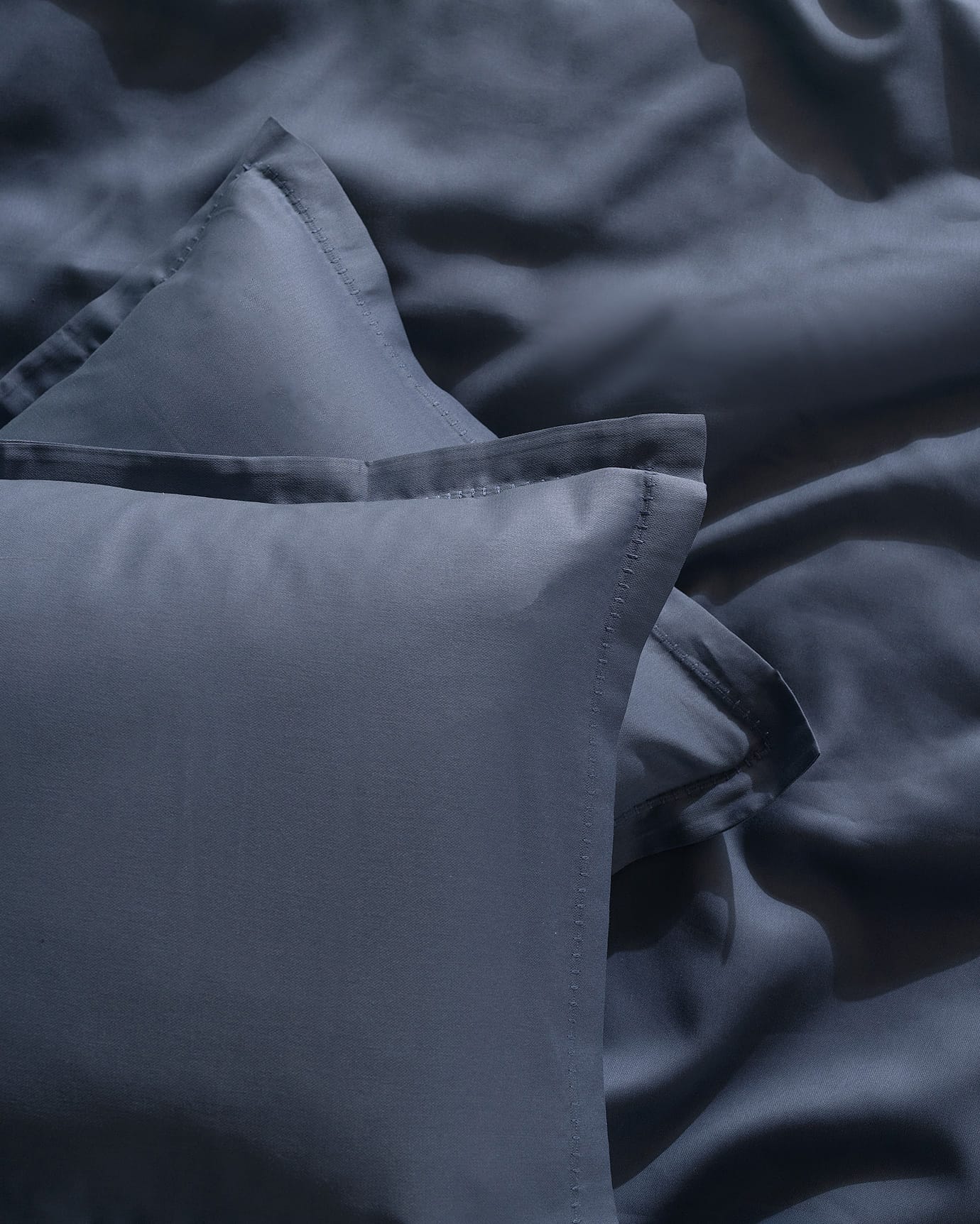 100% bomuld King Size sengetøjssæt - glat og blødt komfort