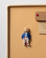Resin Decorative Magnet - Charming Simon Bear Design
