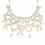 Premium 925 Sterling Silver Moon Filigree Necklace