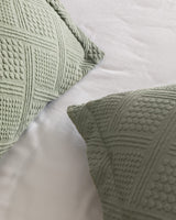 King Size 100% Cotton Triangle Design Bedspread