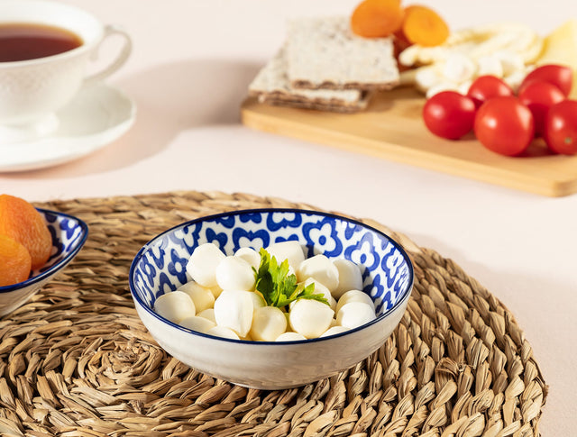 Blue Dream Patterned Serving Bowl