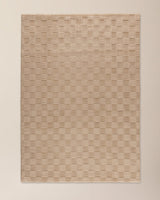 Silky Soft Embossed Area Rug - Mink Brown