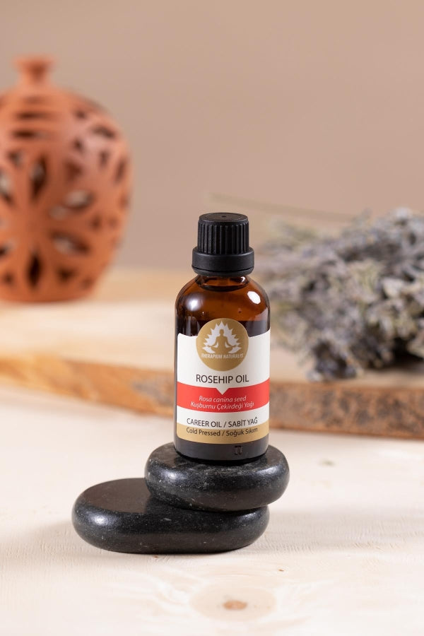 Pure Cold-Pressed Rosehip Seed Oil - Nourishing Skin, Hair & Nail Care