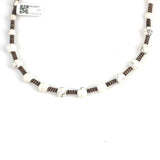 Premium 925 Sterling Silver White Gemstone Necklace