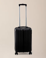 Black Carry-On Suitcase - Cabin Size Travel Luggage