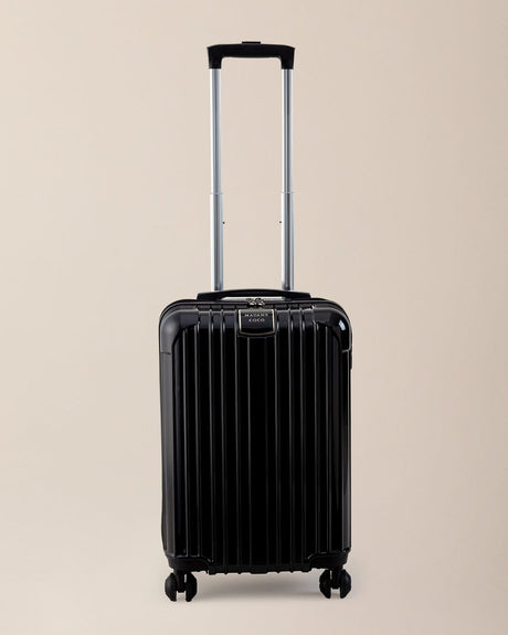 Black Carry-On Suitcase - Cabin Size Travel Luggage