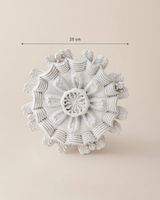 Resin Wall Decor - Elegant Sculptural Accent