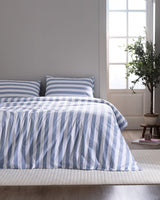 100% Cotton Ranforce Double Duvet Cover Set - Avignon Print